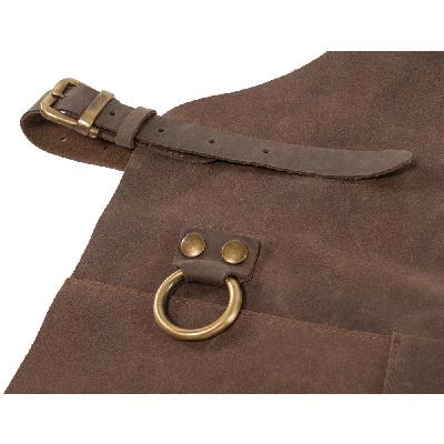 Leather kitchen apron