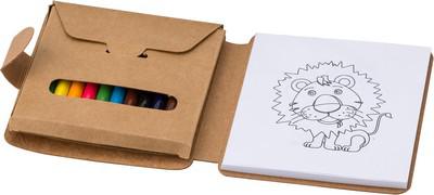 Colouring set, coloured pencils