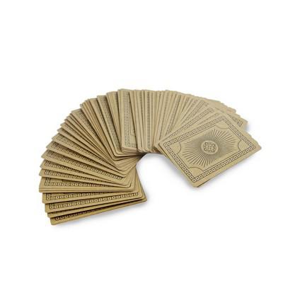 Recycled paper playing cards