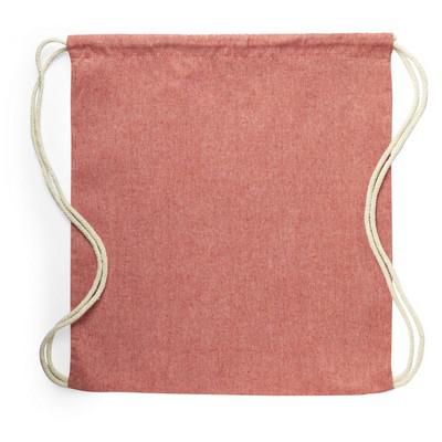 Recycled cotton drawstring bag