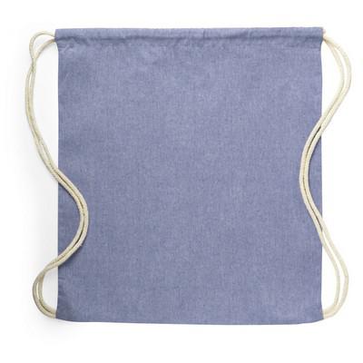 Recycled cotton drawstring bag