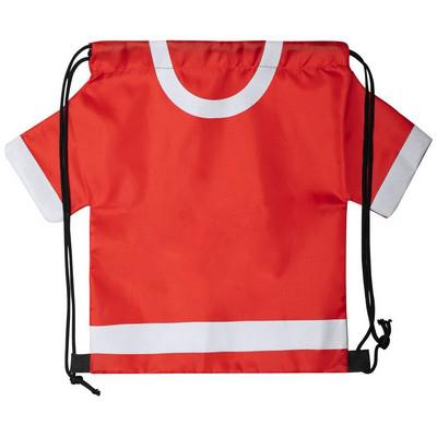 Drawstring bag "football fan T-shirt", children size Drawstring bag "football fan T-shirt", children size