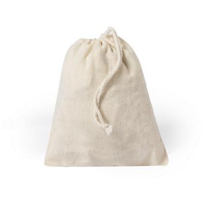 Cotton foldable shopping bag with pouch