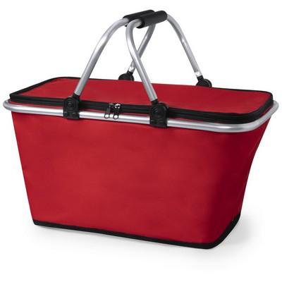 Foldable shopping basket, cooler bag