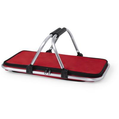 Foldable shopping basket, cooler bag