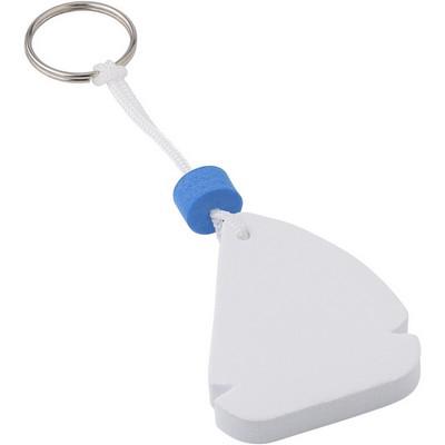 Floating keyring "sailboat"