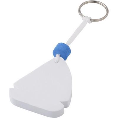 Floating keyring "sailboat"