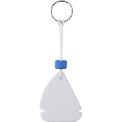 Floating keyring "sailboat"