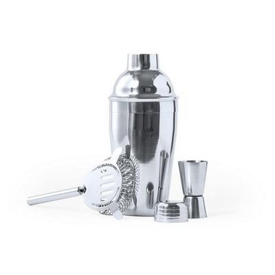 Cocktail set, shaker, 3 pcs.