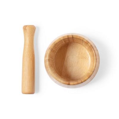 Bamboo kitchen mortar