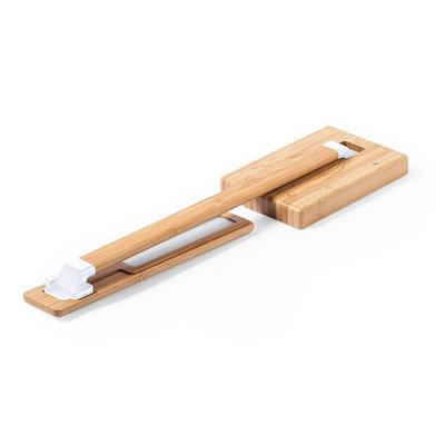 Bamboo desk lamp, wireless charger 10W