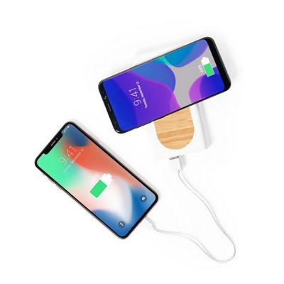 Wireless power bank 8000 mAh, wireless charger 15W