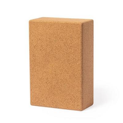 Cork yoga block