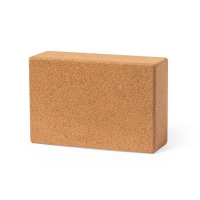 Cork yoga block