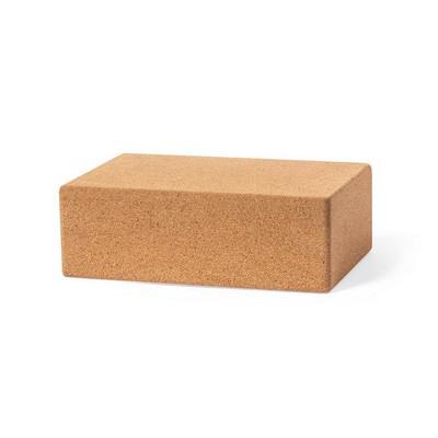 Cork yoga block