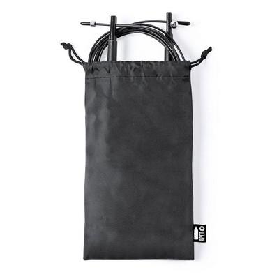 Skipping rope with RPET case