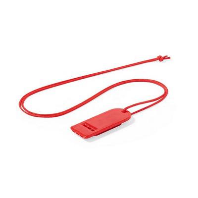 Whistle with neck cord