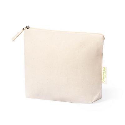 Organic cotton cosmetic bag