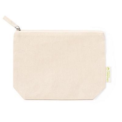 Organic cotton cosmetic bag