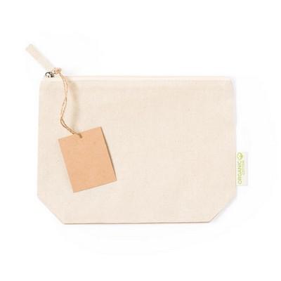 Organic cotton cosmetic bag