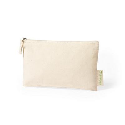 Organic cotton cosmetic bag