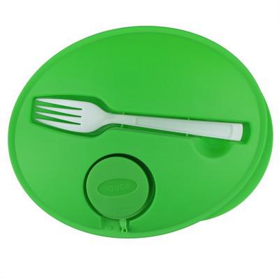 Lunch box 1 L, fork and salad dressing container approx. 50 ml
