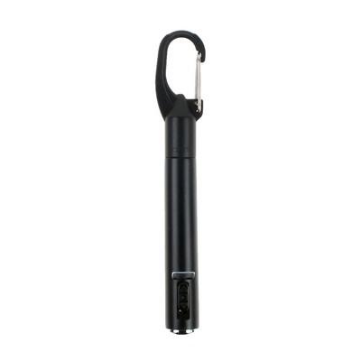 Torch 1 LED, ball pen and carabiner clip