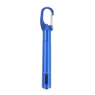 Torch 1 LED, ball pen and carabiner clip