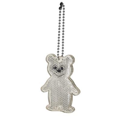 Keyring, reflective hanger "bear"