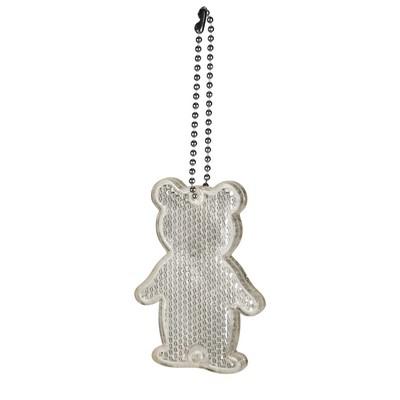 Keyring, reflective hanger "bear"