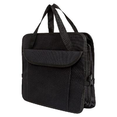 Foldable car organizer with cooler compartment