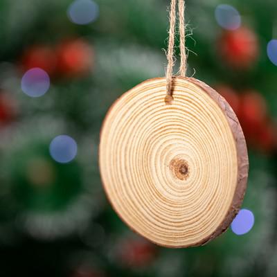 Wooden Christmas hanger
