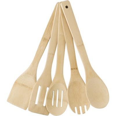 Bamboo kitchen set, 5 pcs