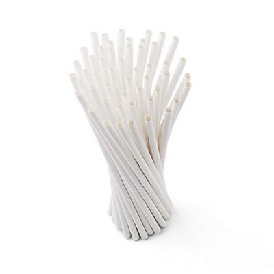 Paper drinking straw set, 50 pcs