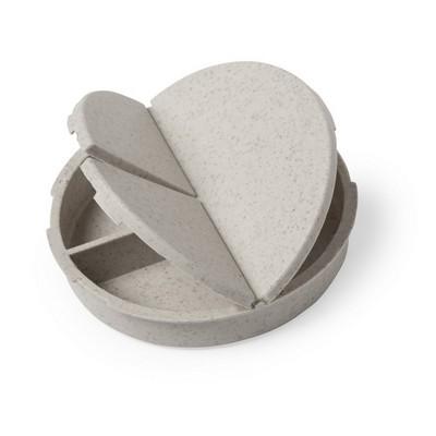 Bamboo pill box with 3 compartments Bamboo pill box with 3 compartments