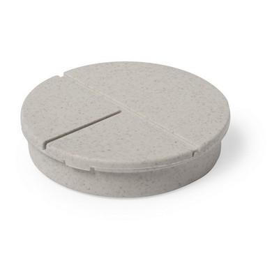 Bamboo pill box with 3 compartments Bamboo pill box with 3 compartments