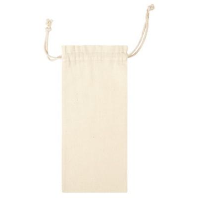 Cotton bottle drawstring bag
