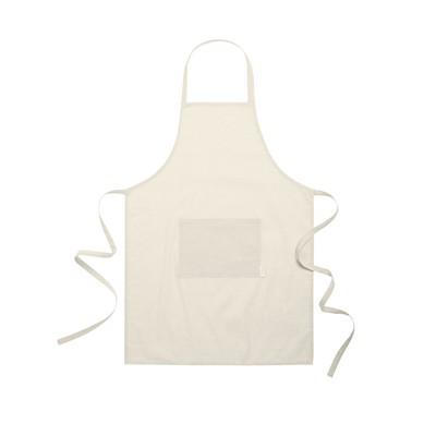 Kitchen apron made of recycled cotton