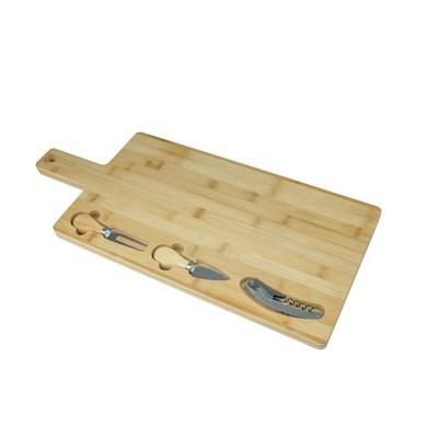 Bamboo cheese set
