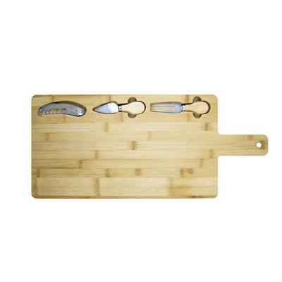 Bamboo cheese set