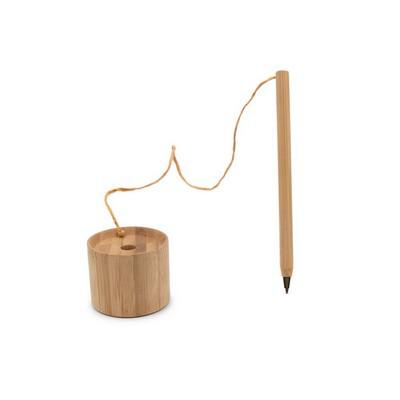 Bamboo ball pen with stand B'RIGHT