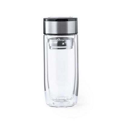 Glass sports bottle 330 ml