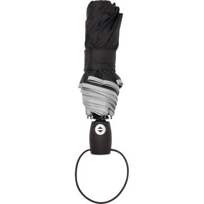 Automatic umbrella, stormproof, foldable
