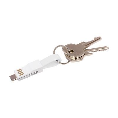 Keyring, charging and synchronization cable