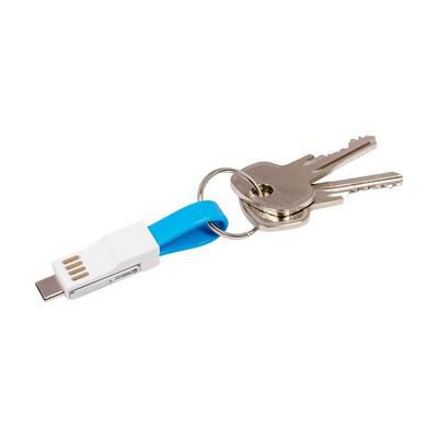 Keyring, charging and synchronization cable