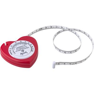 Measuring tape 1,5 m "heart" with BMI