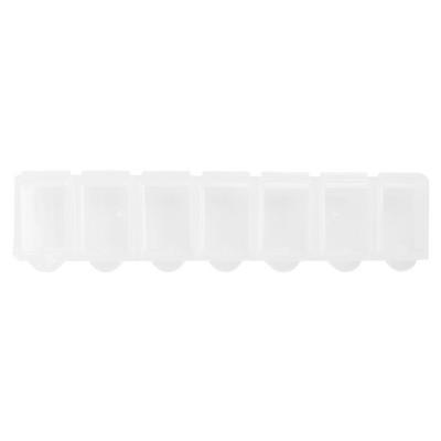 Pill box with 7 compartments