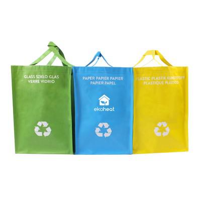 Recycle waste bags, 3 pcs