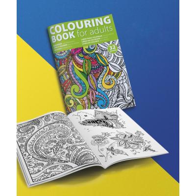 Adult's colouring book