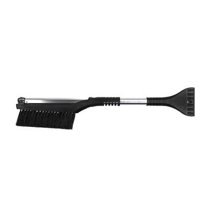 Ice scraper with snow bristle, telescopic handle (max. 88 cm)